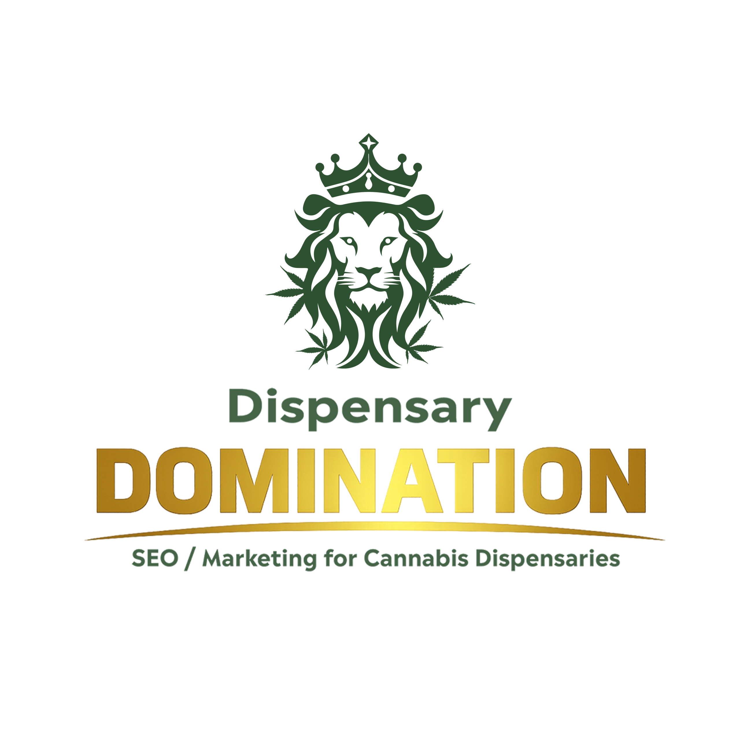 Dispensary Domination Square (or Circle) Logo